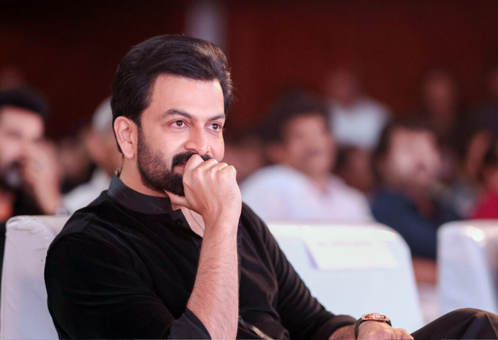 Prithviraj Sukumaran At L2E Teaser Launch Event