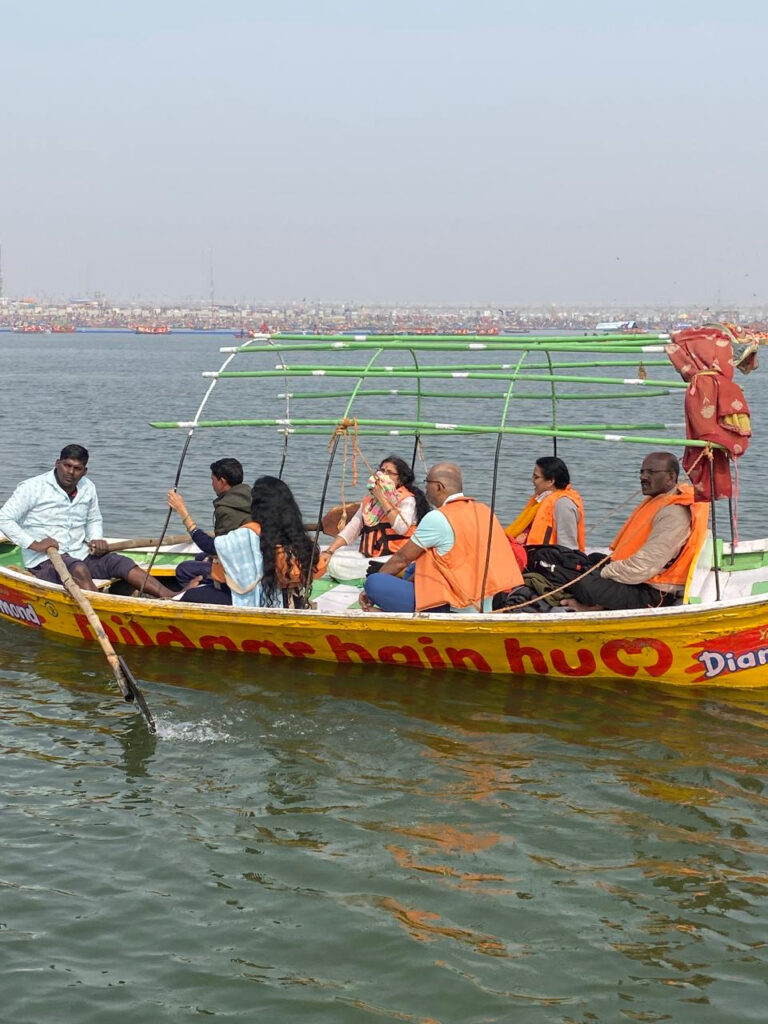 Maha Kumbh Mela Lete Hue Hanuman Mandir