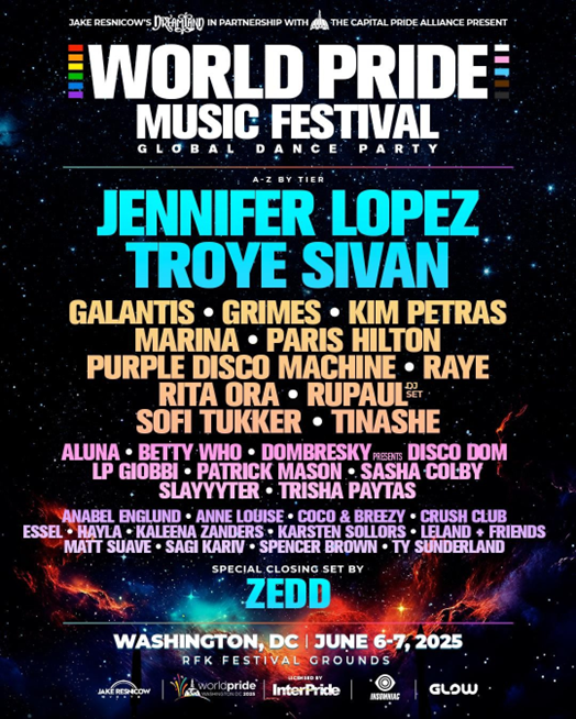 WorldPride Music Festival in Washington, D.C.