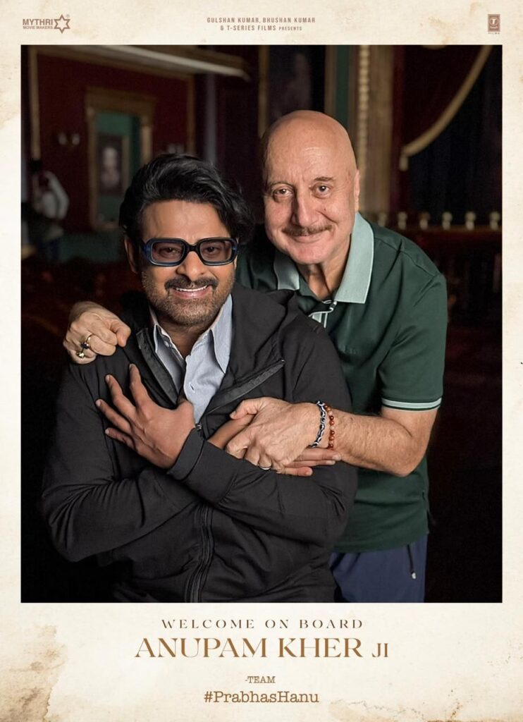 Anupam Kher, Prabhas