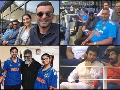 Celebs Who Spotted At India Pakistan Match 2025