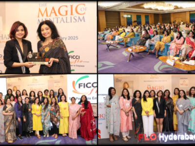 Mentalist and Illusionist Suhani Shah Mesmerizes Audience at FLO Hyderabad Event Gallery