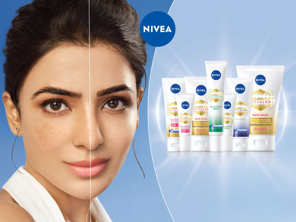 Samantha Ruth Prabhu Becomes the Face of NIVEA India