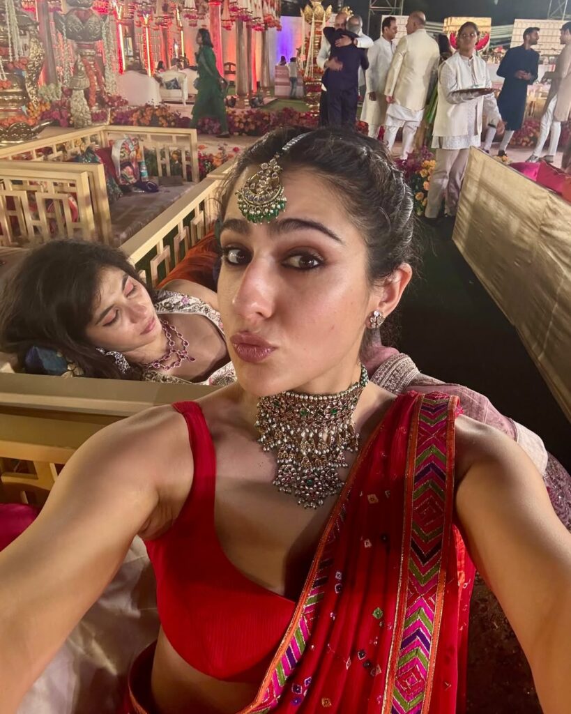 Sara Ali Khan at Yash Singhal's wedding